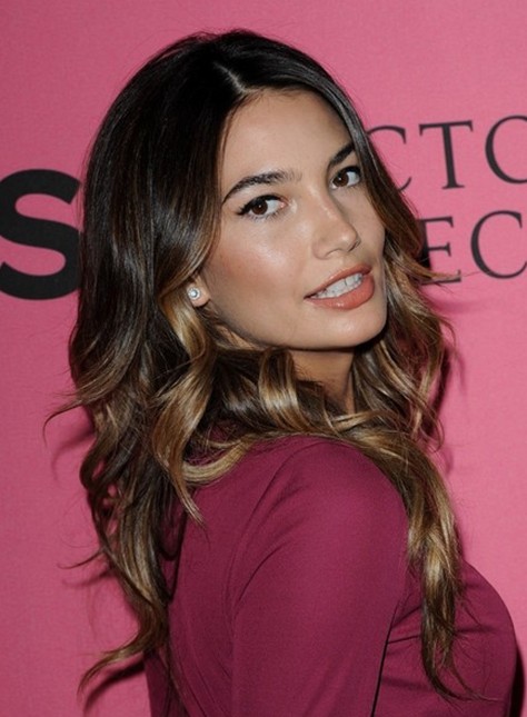 Lily Aldridge Wavy Hair Styles 2013 - PoPular Haircuts