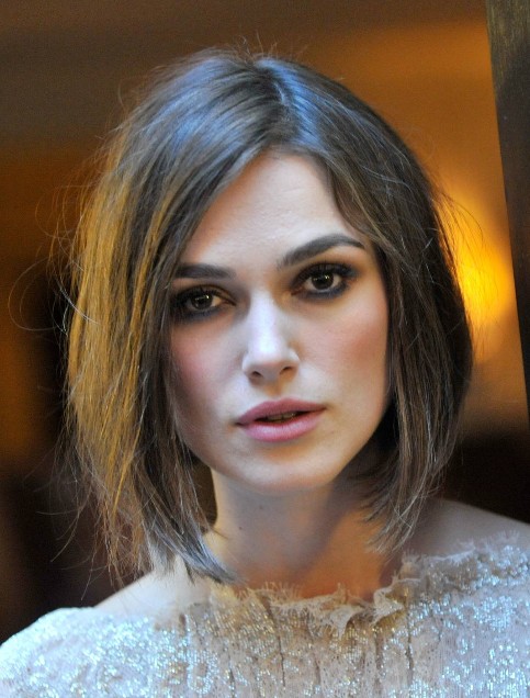 Keira Knightley Short Bob Haircuts Popular Haircuts