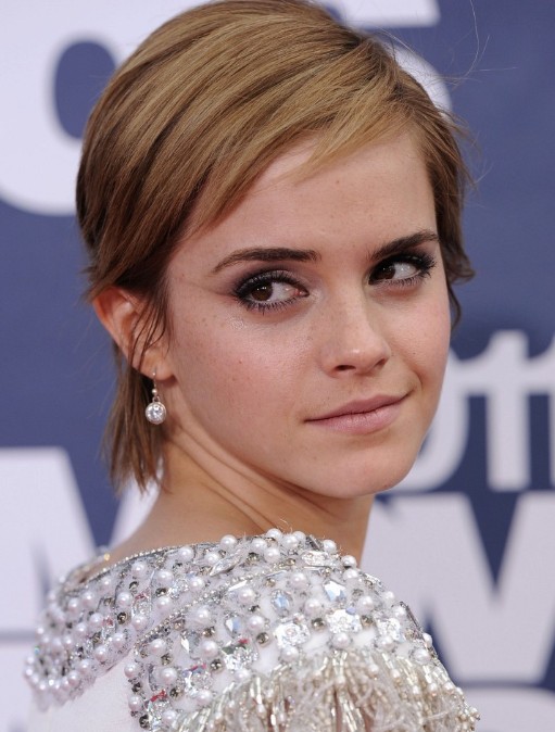 Emma Watson Cute Short Straight Haircuts Popular Haircuts