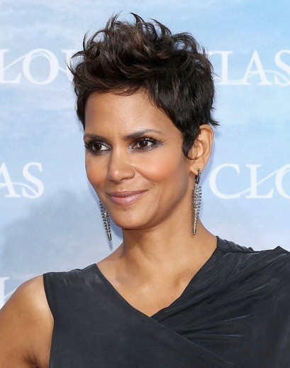 Picture of Halle Berry Very Short Haircuts - FaceBook: Halle Berry