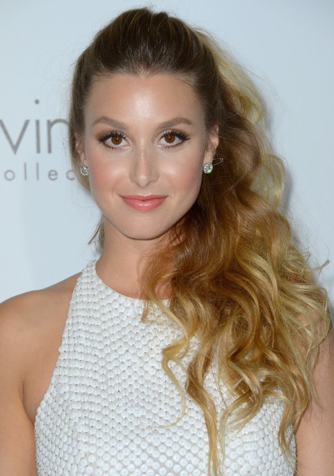 Whitney Port Haircut: Ponytail Hairstyles for Long Hair/Getty Images