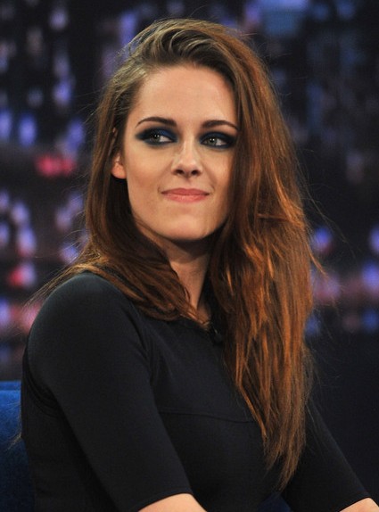 Kristen Stewart Long Tousled Layered Hairstyle Popular Haircuts