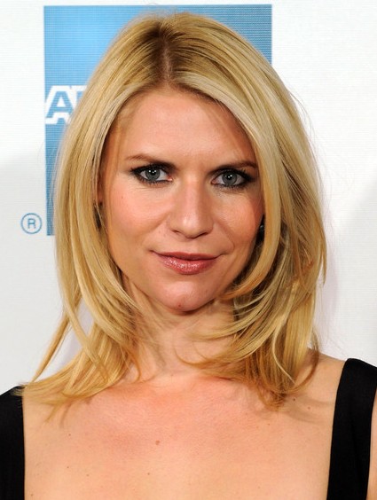 Blonde, Layered, Easy Medium Haircuts: Claire Danes Hairstyle/Getty ...