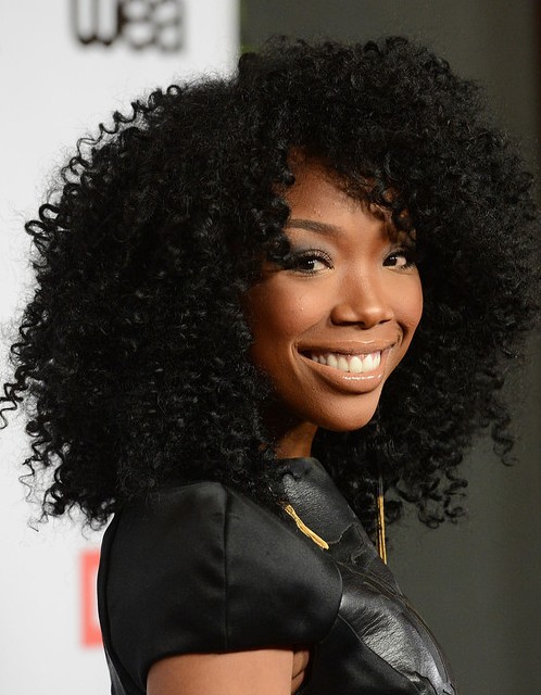 Curly Hairstyles for African American Women and Girls: Brandy/Getty ...