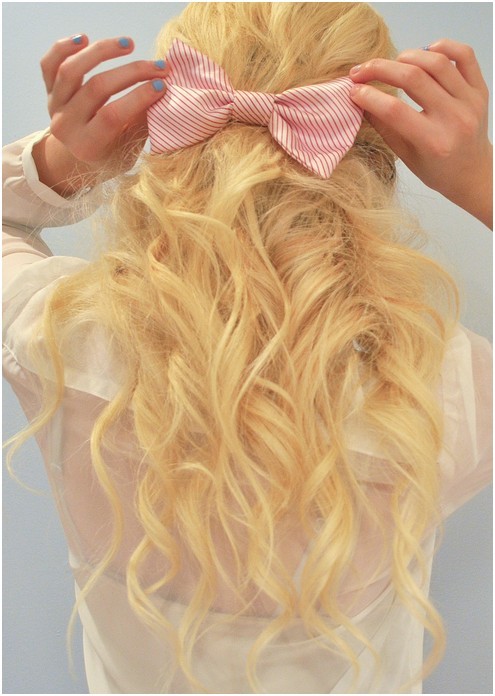 Cute Blonde Long Hair For Girls Curly Hairstyles Popular Haircuts