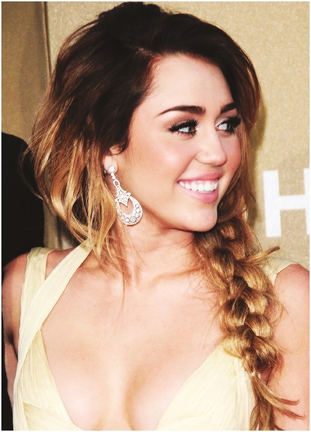 Messy Braided Hairstyles For Long Hair Miley Cyrus Popular