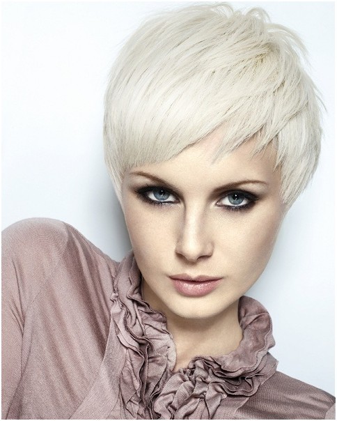 short razor cut pixie