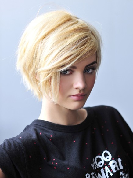 hair styles for short thick hair