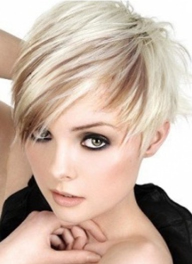 Asymmetrical Pixie Haircut Short Hair Popular Haircuts