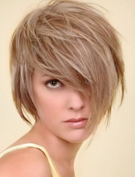 Medium Short Hairstyles Tousled Haircut Popular Haircuts