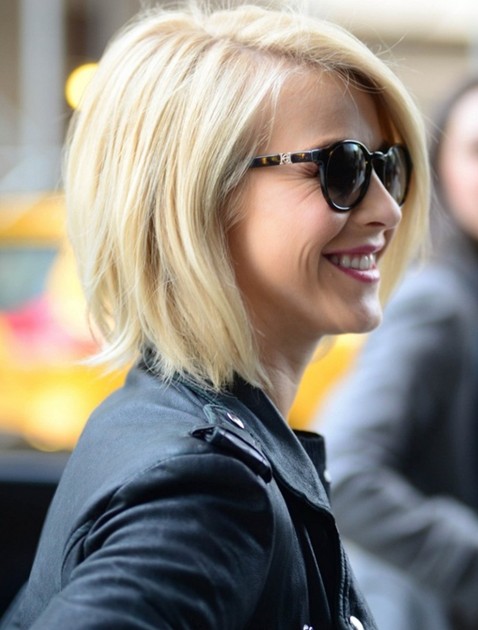Picture of Straight Bob Hairstyles, Blonde Short Hair/ imnotobsessed