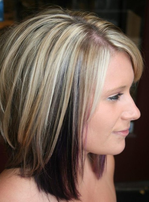 Picture of Trendy Hair Color for Medium Length Hair