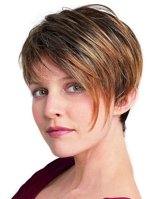 Picture of Short Hairstyles for Women Thick Hair