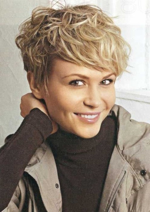 Picture of Short Messy Hairstyles/ Pinterest