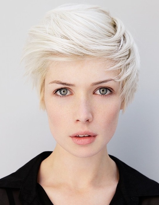 Short Hairstyles with Side Swept Bangs - PoPular Haircuts