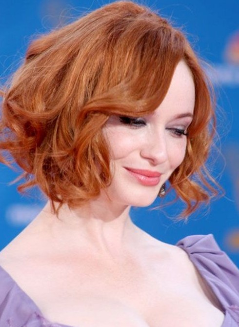 2014 Wavy Curly Bob Haircuts For Short Hair Popular Haircuts