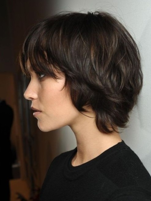 Dark Brown Hairstyles for Short Hair – Cute Easy Haircut /Getty ...