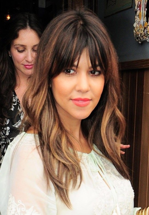 Hairstyles For Long Hair With Bangs 2014