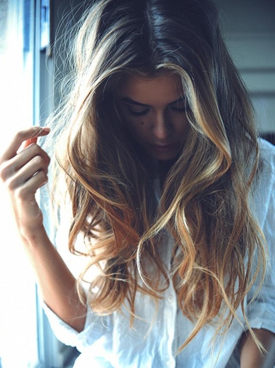 Picture of Ombre Hairstyles: Trendy Long Hair for Girls /pinterest