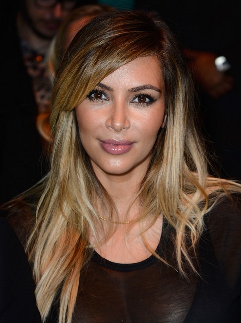 Kim Kardashian Hair Styles 2014 Long Hairstyles For Straight Hair