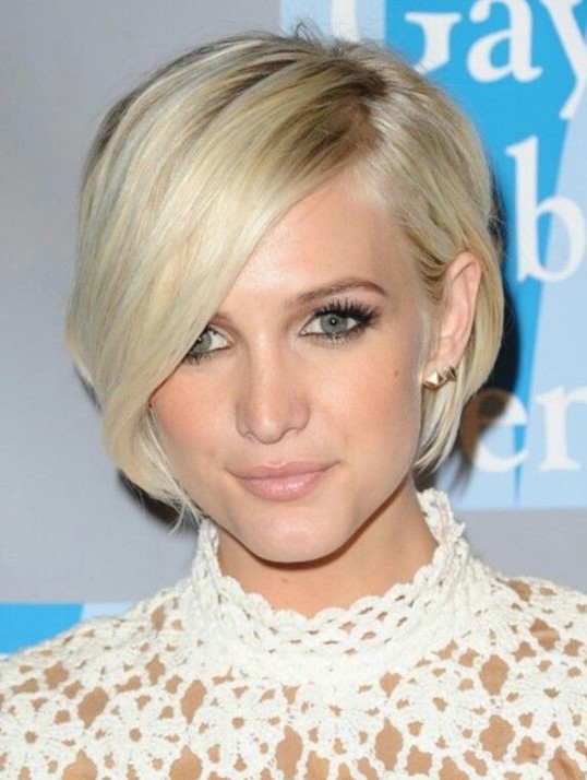Short Hairstyles with Bangs 2014  Celebrity Haircut  PoPular 