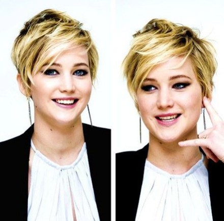 2014 Pixie Haircuts: Messy Short Blonde Hairstyle
