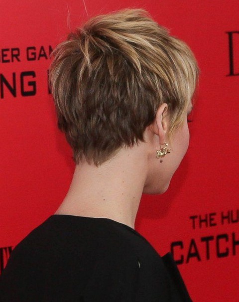 2014 Short Hairstyles for Round Faces: Jennifer Lawrence Short Hair ...