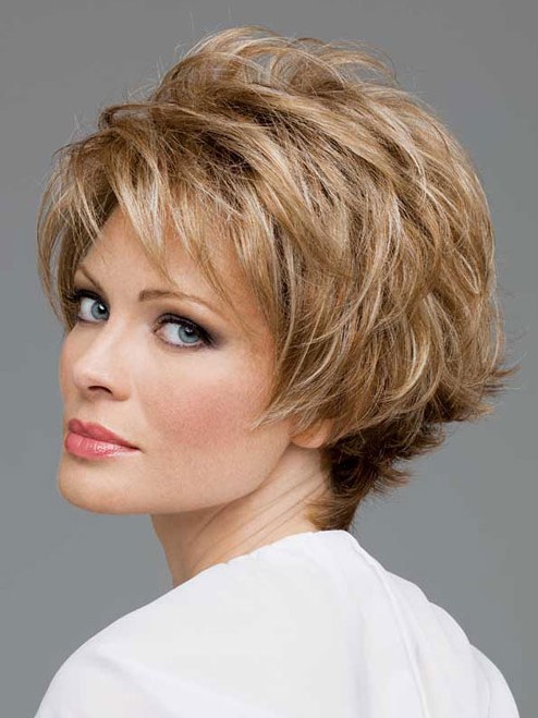 20 Short Hair for Older Ladies 2014: Straight Layered Hairstyles