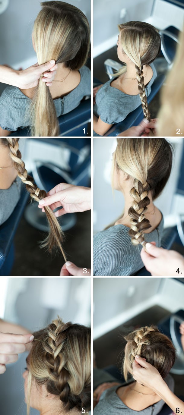 Simple Braided Crown Hairstyle Tutorial: Cute and Easy ...