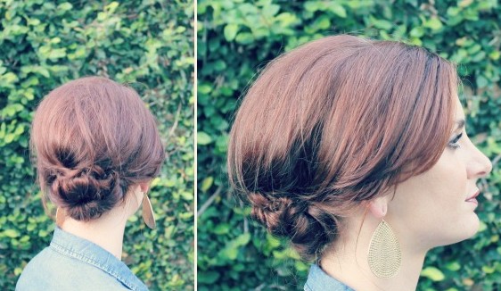 Easy Chignon Updo Tutorial Everyday Hairstyles For Women