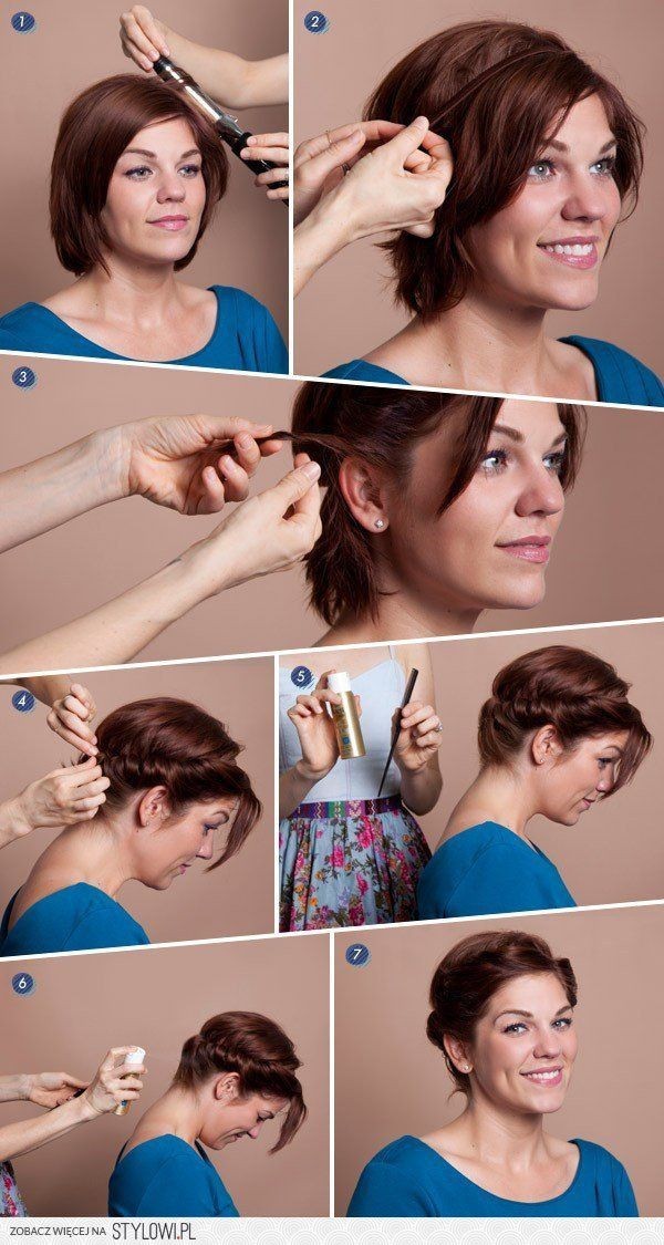 how to style short hair women