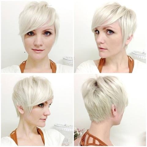 short pixie haircuts front and back viewphoto
