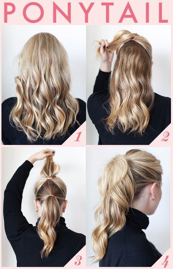 Office Hairstyles for Women High Ponytail