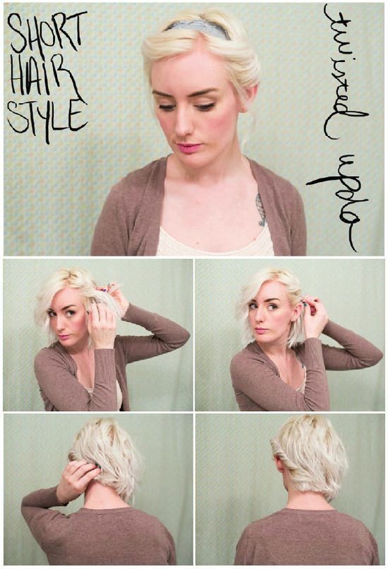12 Short Updo Hairstyles Ideas Anyone Can Do Popular Haircuts