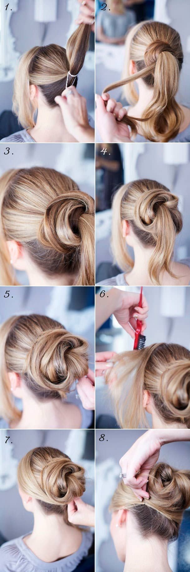 12 Trendy Low Bun Updo Hairstyles Tutorials Easy Cute PoPular