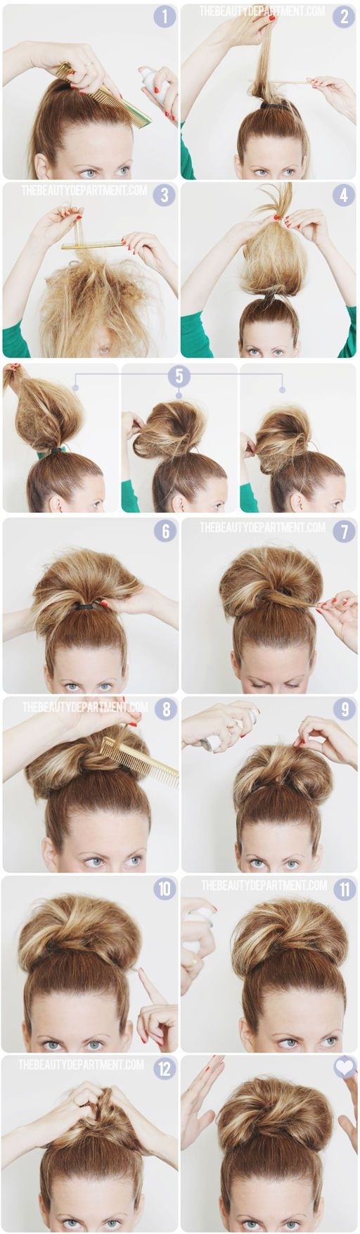 10 Super Easy Updo Hairstyles Tutorials Popular Haircuts