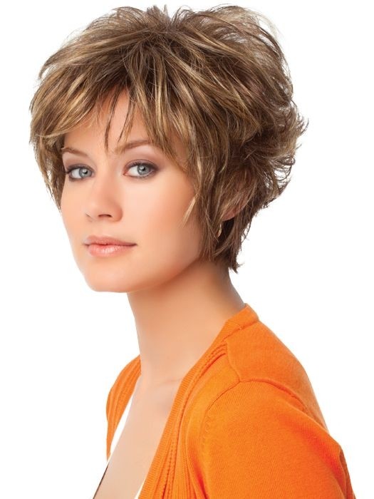 Layered Short Hair: Cute Short Hairstyles Side View / Via