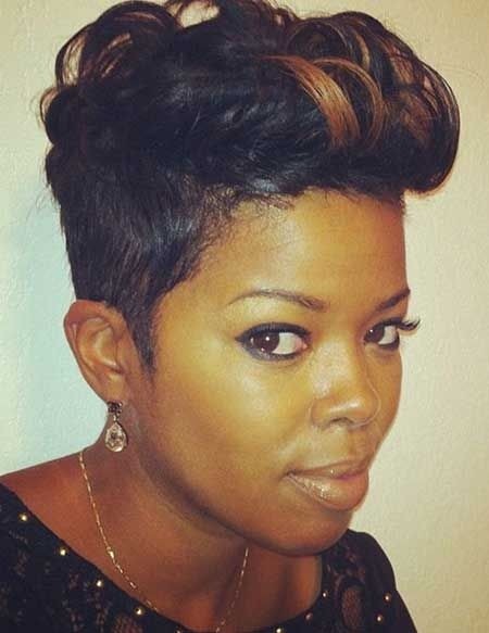 Best Short Hairstyles for Black Women: Keri Hilson Short Hair Style ...