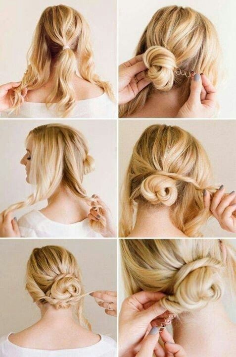 Easy Updo Hairstyle Tutorial