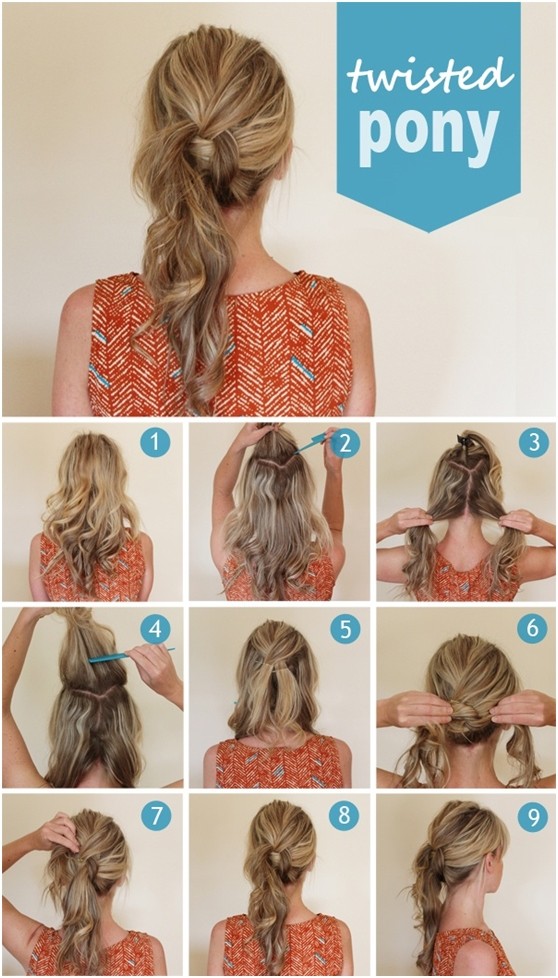 15 Cute and Easy Ponytail Hairstyles Tutorials  PoPular Haircuts