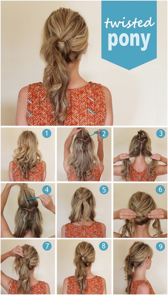 15 Cute And Easy Ponytail Hairstyles Tutorials Popular Haircuts