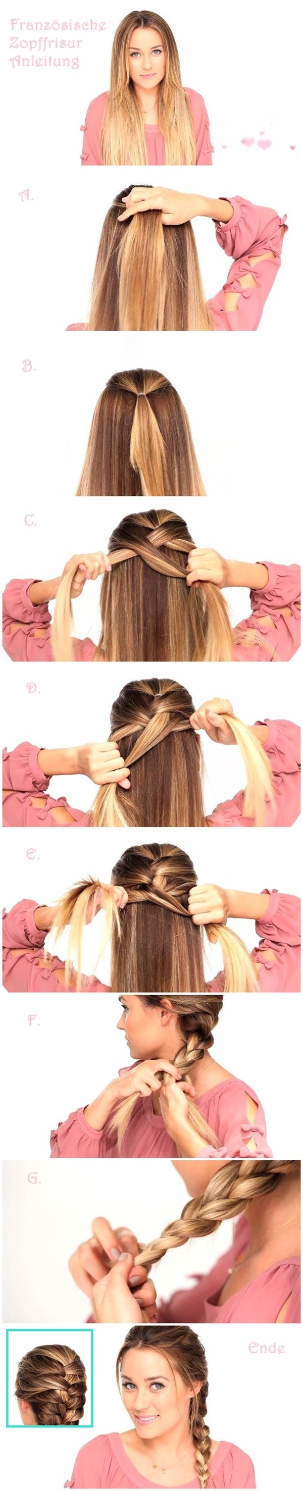 ... Braided Hairstyles Tutorials: Trendy Hairstyle for Straight Long Hair