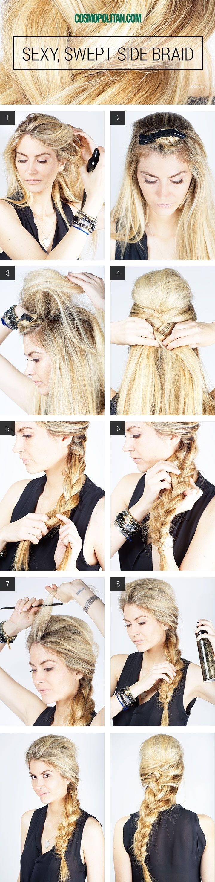 10 French Braids Hairstyles Tutorials Everyday Hair Styles