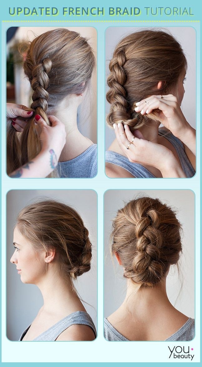 10 French Braids Hairstyles Tutorials Everyday Hair Styles