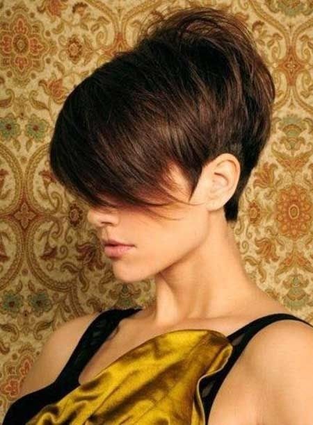 Long Pixie Hairstyles Side View / Via