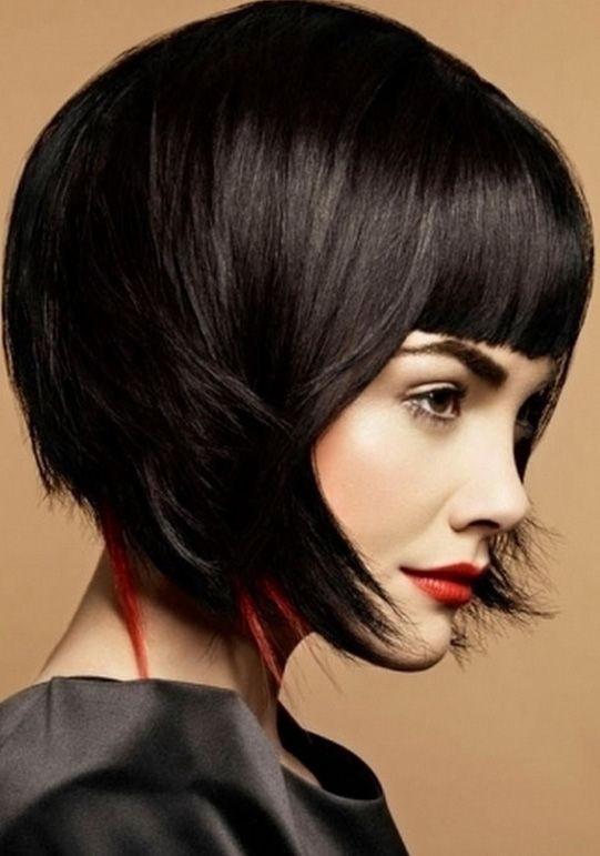 Short Hairstyles With Bangs