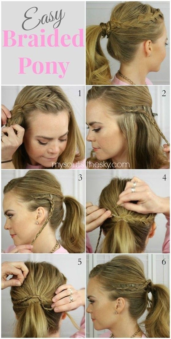 14 Braided Ponytail Hairstyles New Ways To Style A Braid