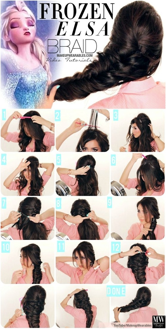 10 Fishtail Braid Ideas for Long Hair - PoPular Haircuts