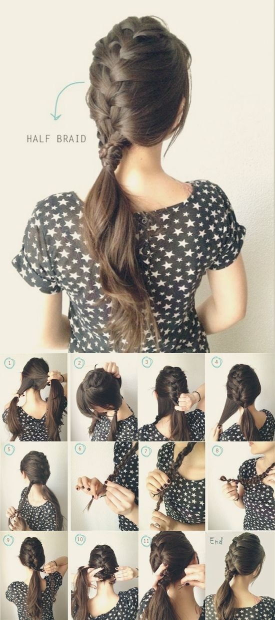 14 Braided Ponytail Hairstyles New Ways To Style A Braid
