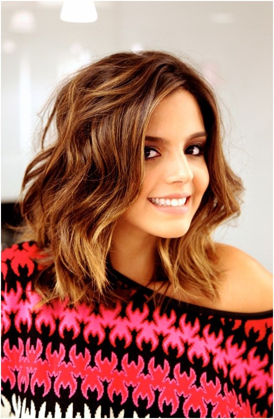 Long Bob Hairstyle For Curly Hair Best Haircuts